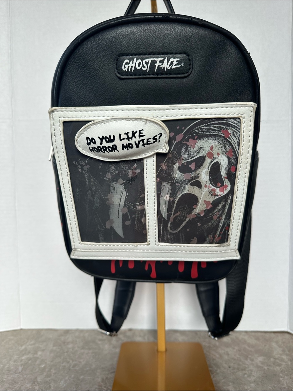 Ghostface Scream Lenticular Mini Backpack Do You Like Horror Movies Spencer’s